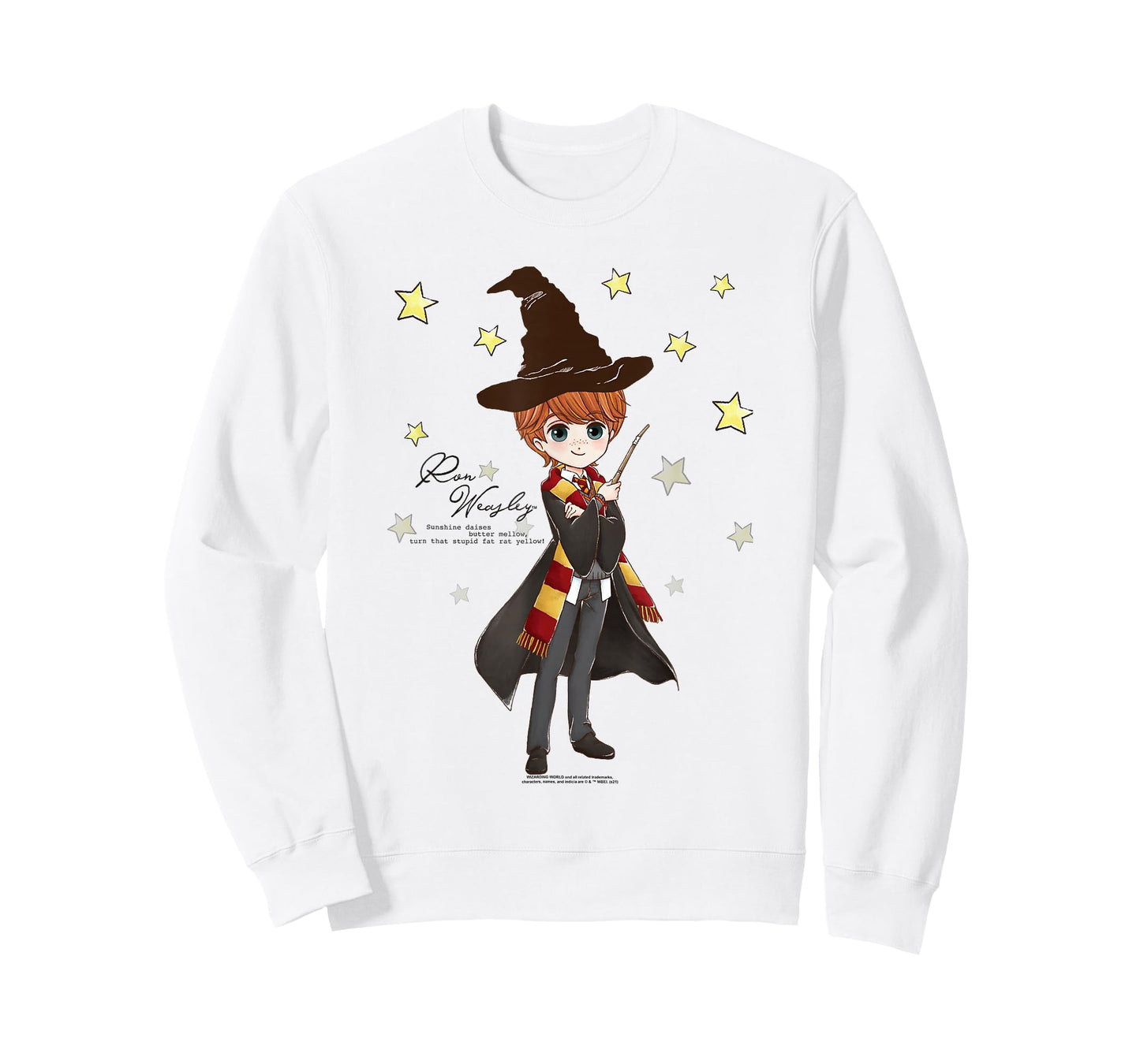 Harry Potter Ron Weasley Quote and Stars T-Shirt
