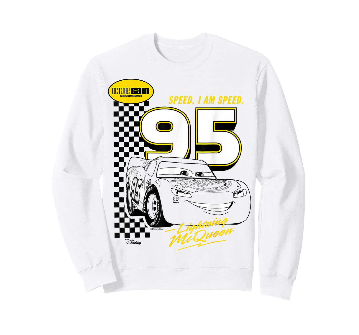 Disney Pixar Cars - Lightning McQueen 95 I Am Speed T-Shirt