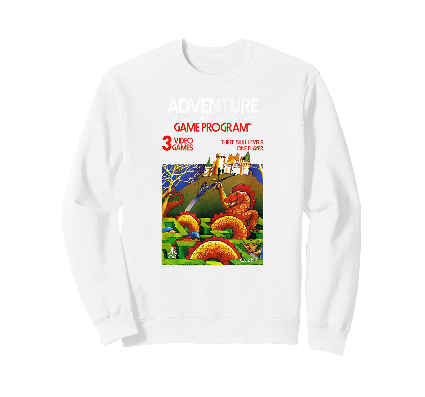 Atari Adventure Video Game Cartridge Art T-Shirt