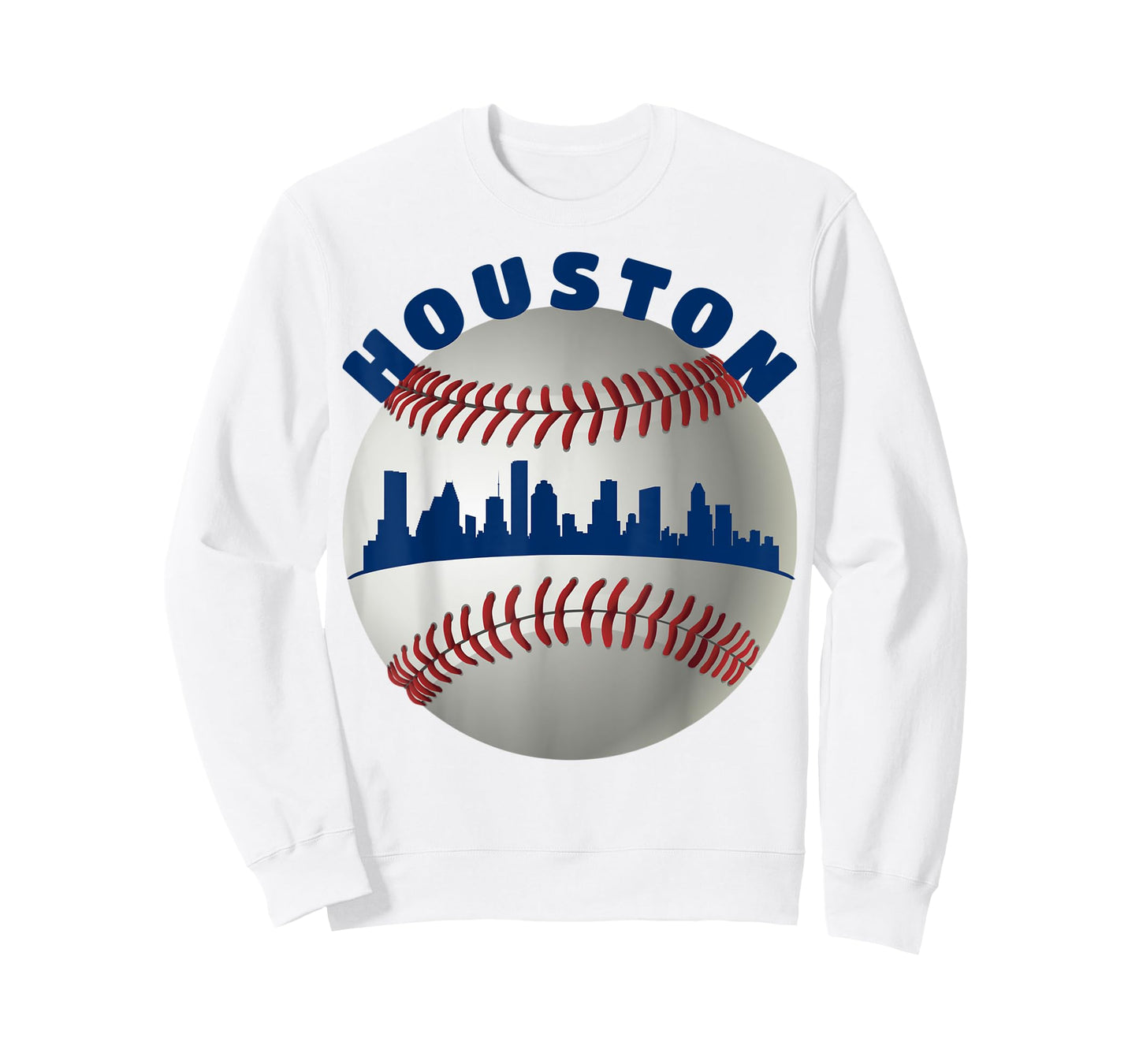 Houston Baseball Team: Fans of Space City Houston Baseball T-Shirt