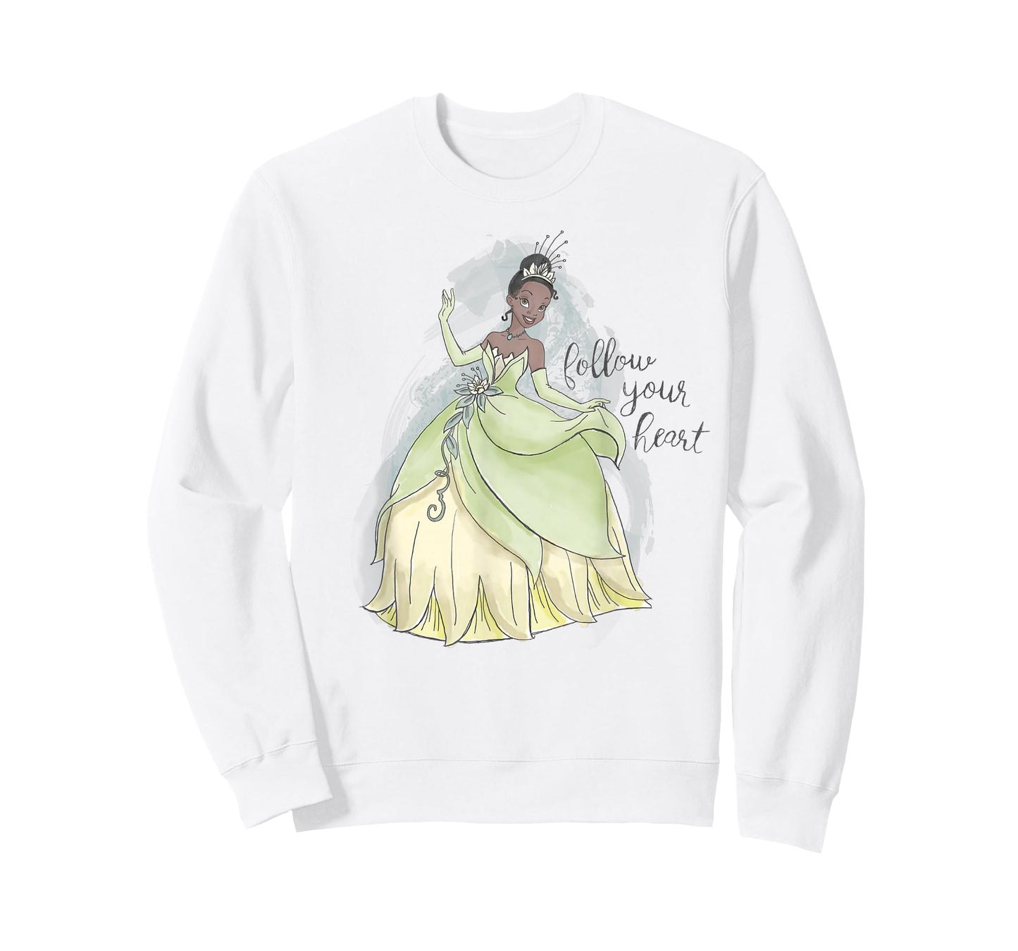Disney The Princess and The Frog Tiana Follow Your Heart T-Shirt Small