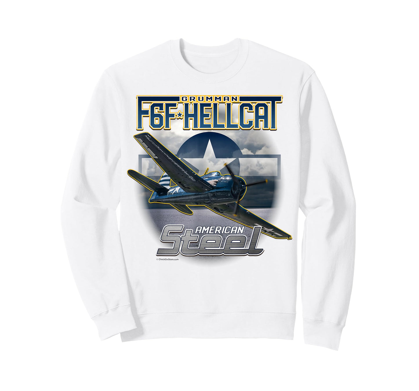 Aviation Tees: F6F Hellcat American Steel WWII Shirt T-Shirt