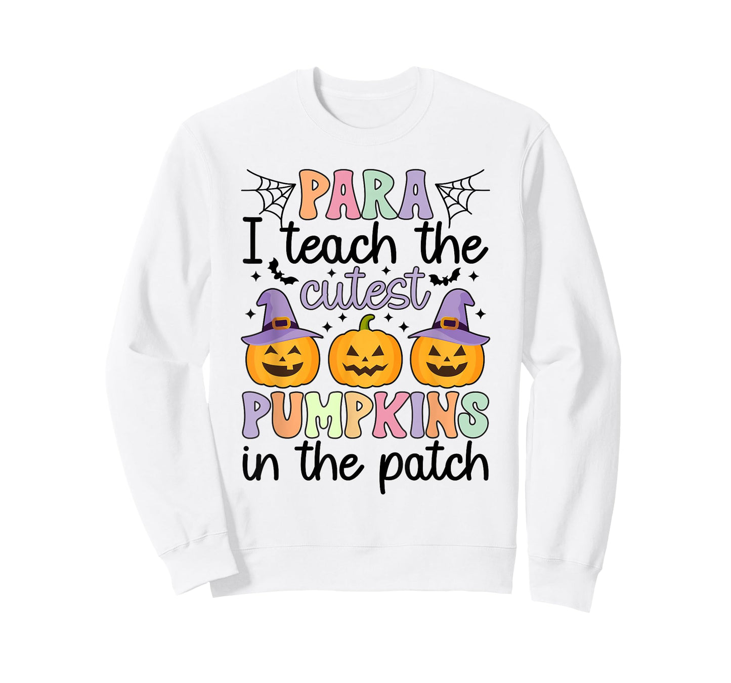 Cutest Pumpkins Spooky Para Halloween Paraprofessional T-Shirt