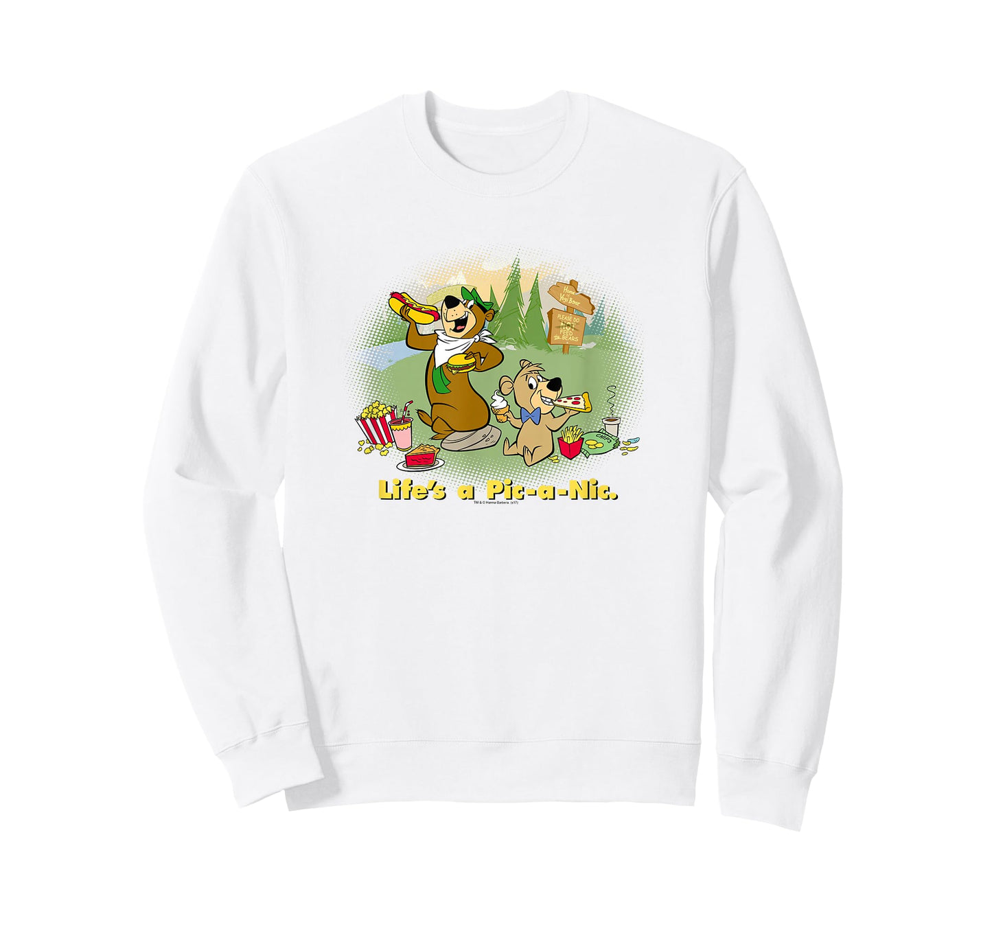Yogi Bear Lifes a Pic-a-Nic T-Shirt Small