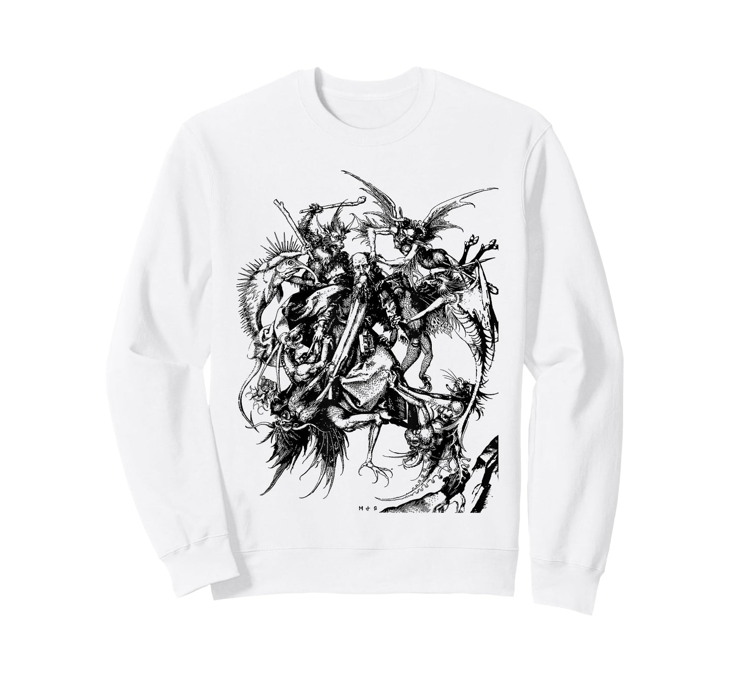 THE TEMPTATION of ST. ANTHONY - Medieval Monster Art Shirt T-Shirt