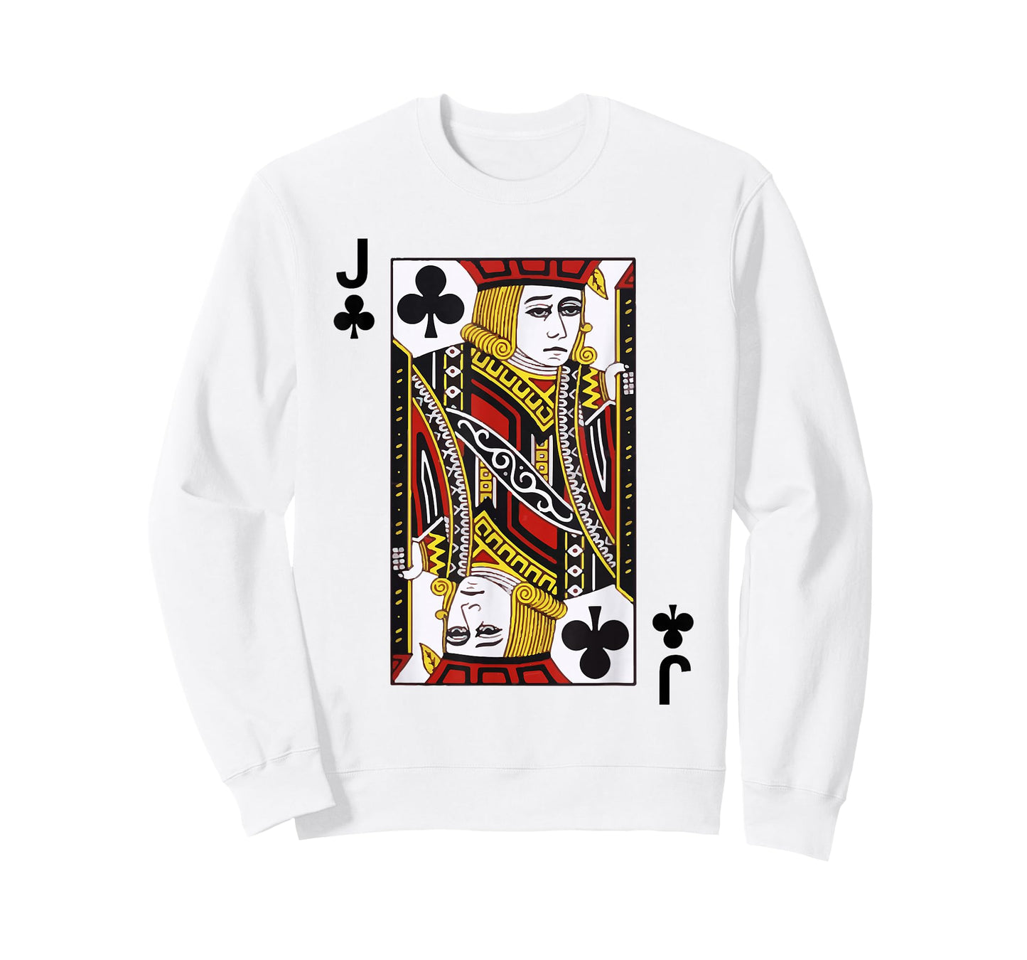 Jack of Clubs Tshirt Blackjack Cards Poker 21 J Tee shirt T-Shirt