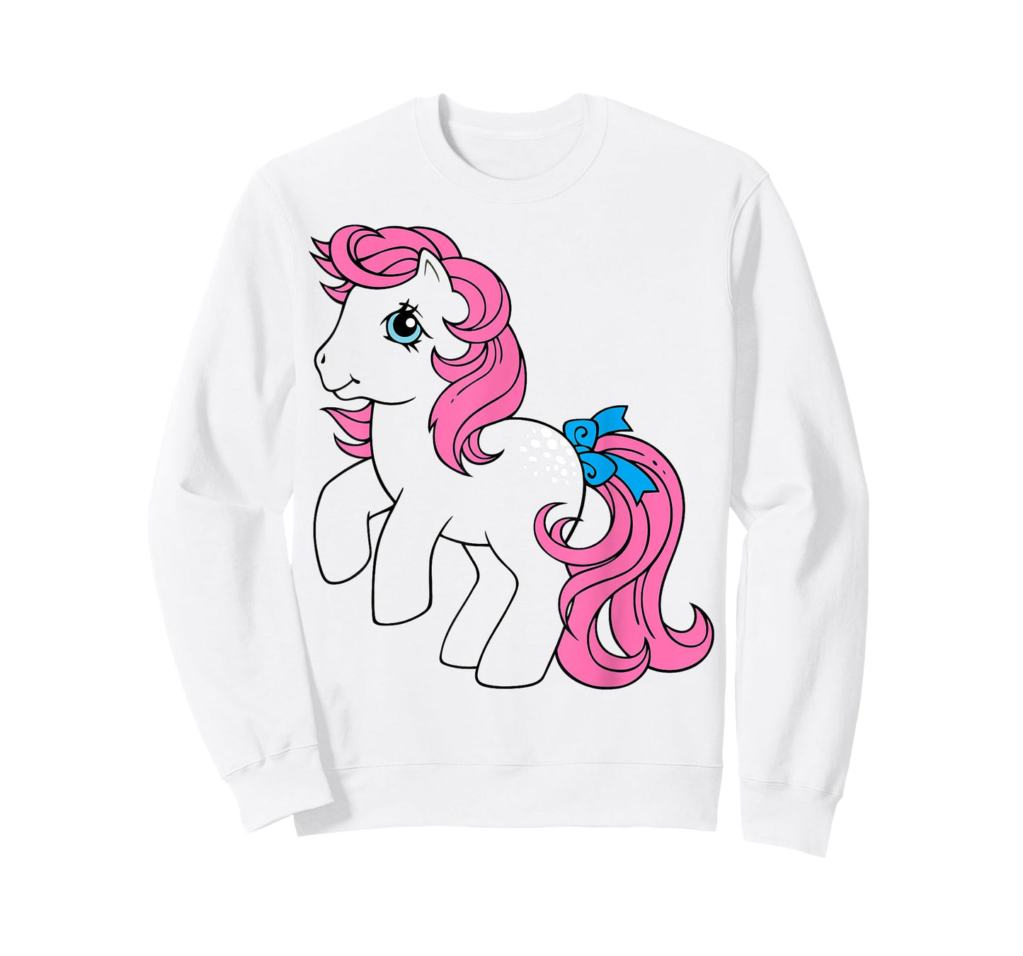My Little Pony Vintage Cotton Candy Outline Portrait T-Shirt