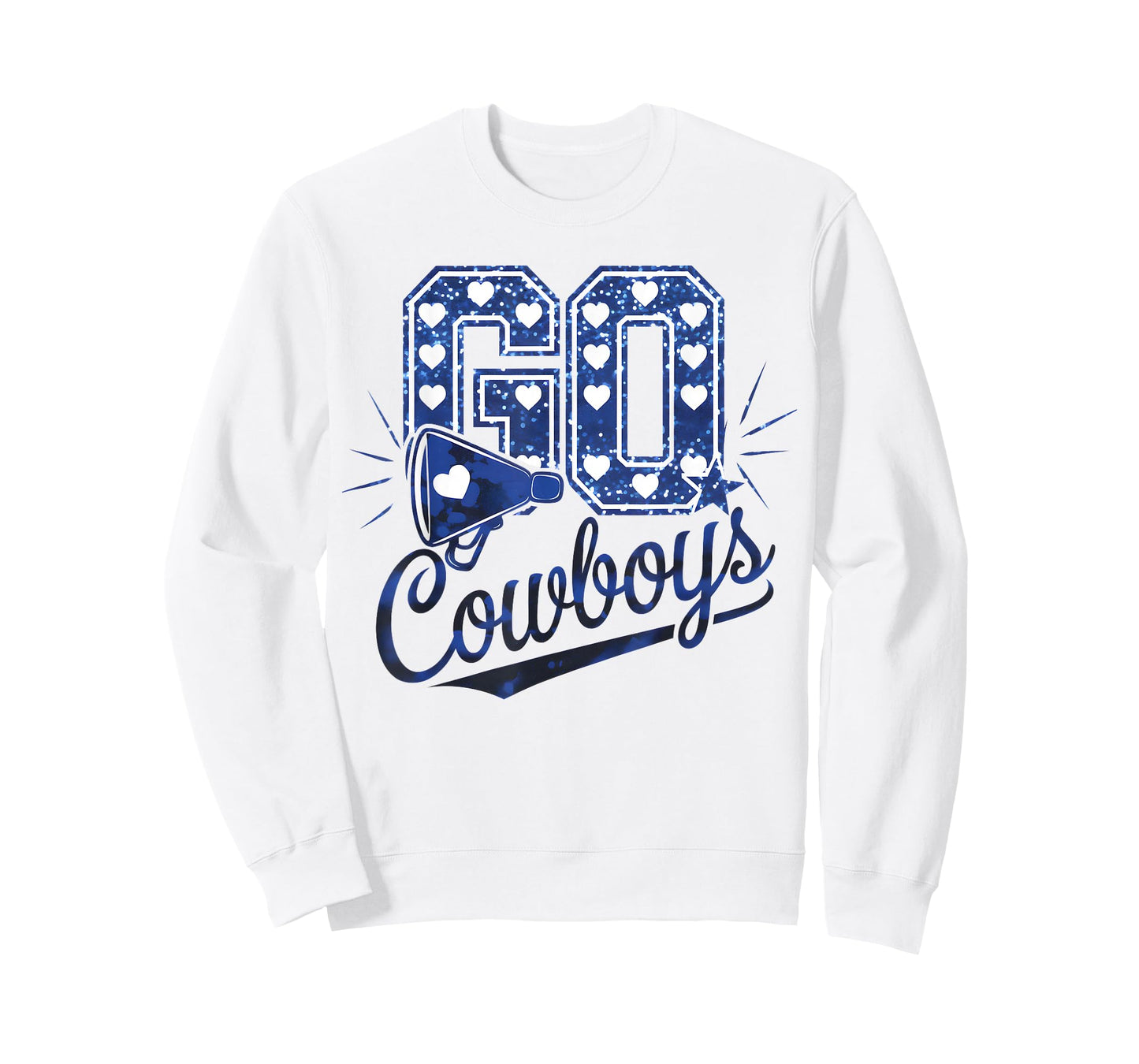Cheer Cowboys Design Gift For Men Women Girls Kids T-Shirt