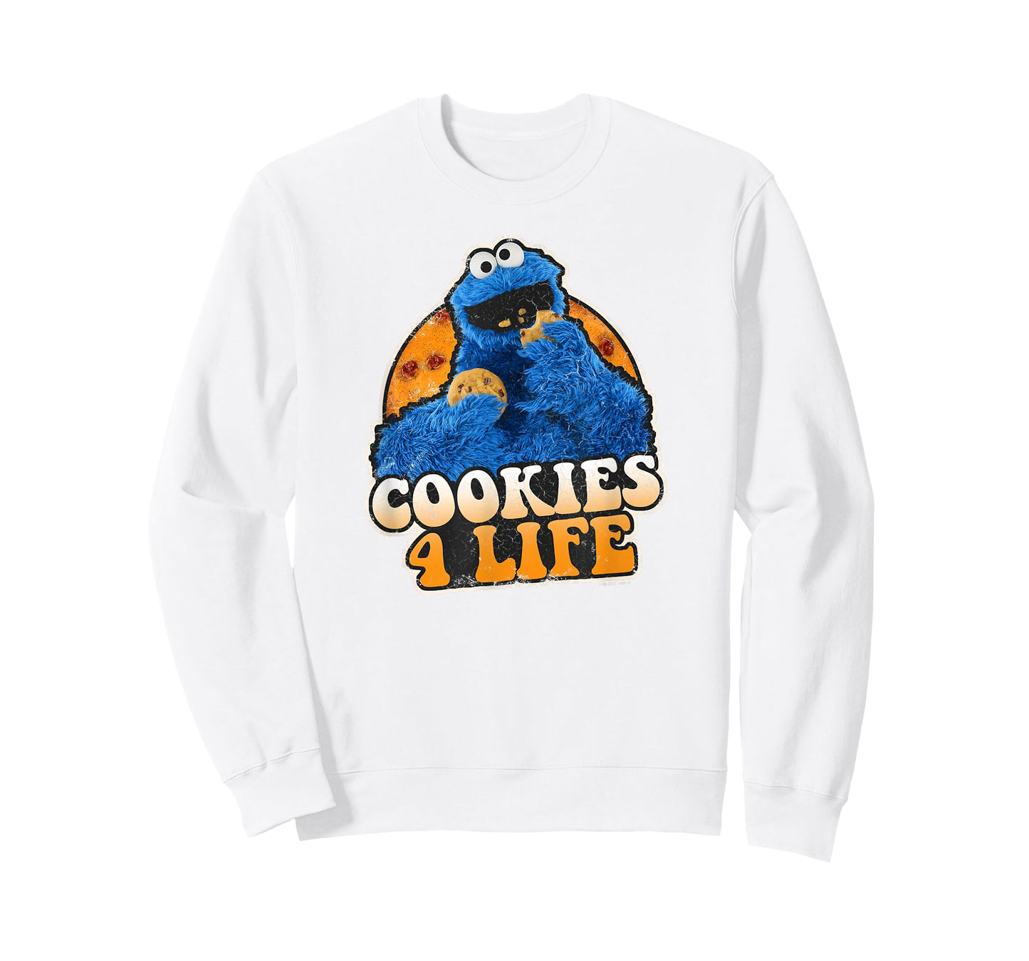 Sesame Street Cookie Monster Cookies 4 Life T-Shirt