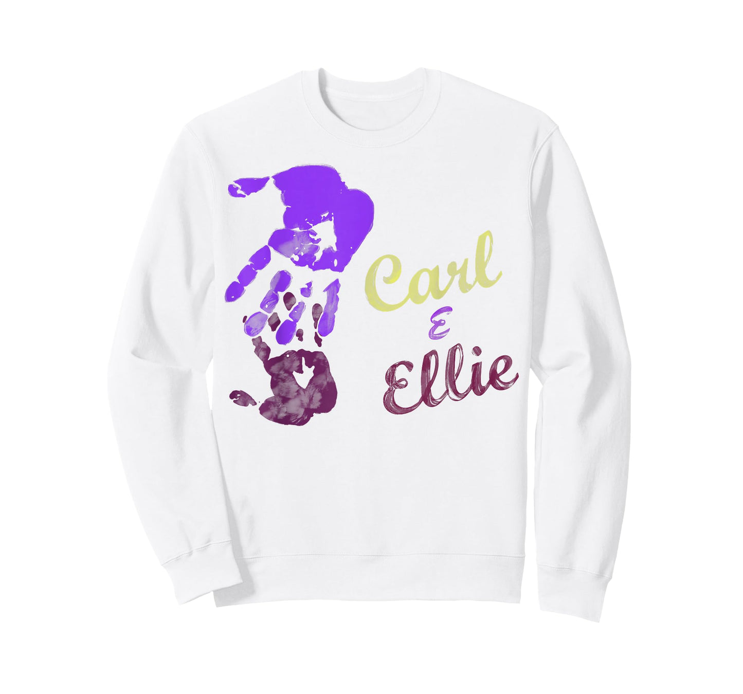 Disney Pixar Up Carl & Ellie Handprints T-Shirt