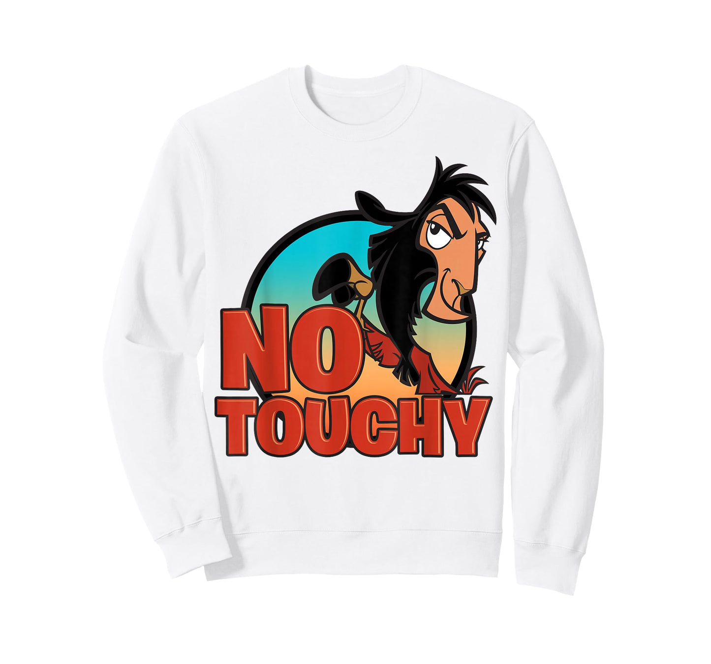 Disney Emperor's New Groove No Touchy Smirky Graphic T-Shirt T-Shirt
