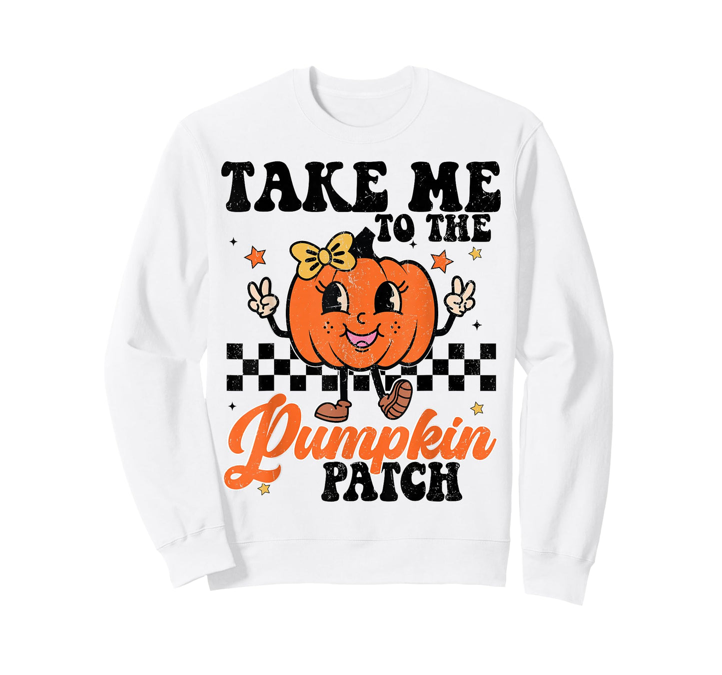 Take Me To Pumpkin Patch Girl Thanksgiving Turkey Trot Tutu T-Shirt