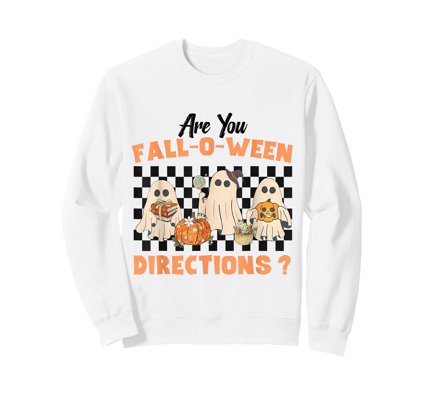 are You Fall-o-ween Directions Halloween Ghost Fall Teacher T-Shirt