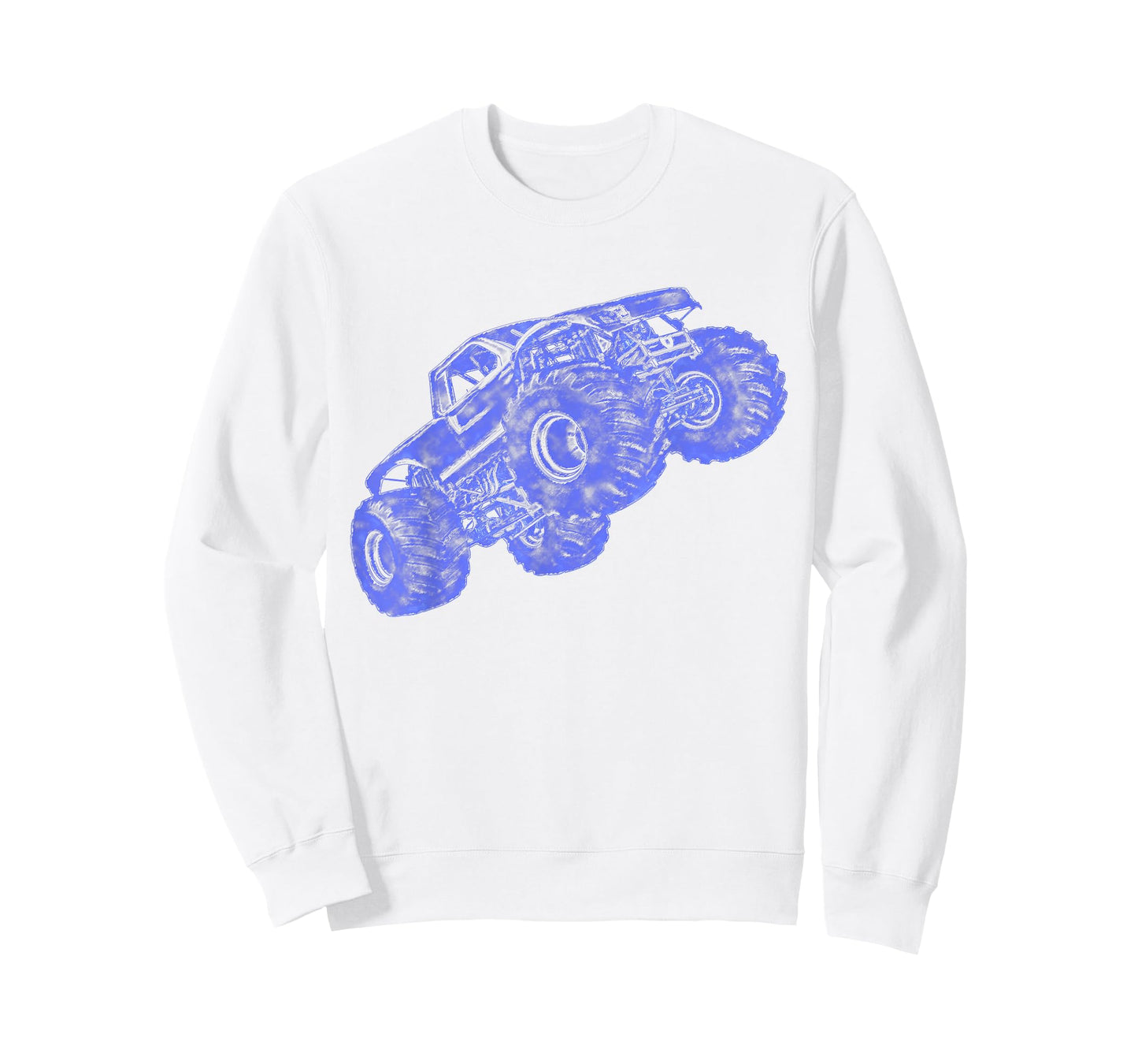 Monster Truck Ink Style Design Monster Truck T-Shirt