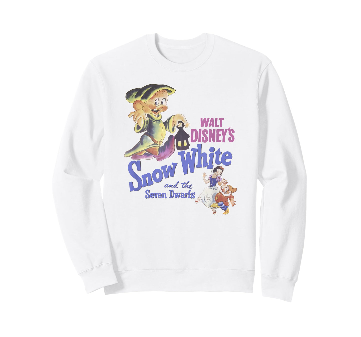 Disney Snow White and The Seven Dwarfs Dopey Movie Poster T-Shirt