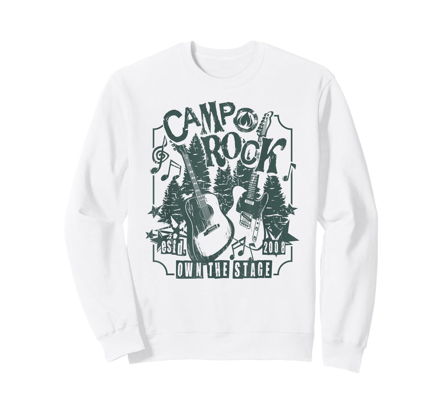 Disney Camp Rock Estd. 2008 Own The Stage Distressed Poster T-Shirt