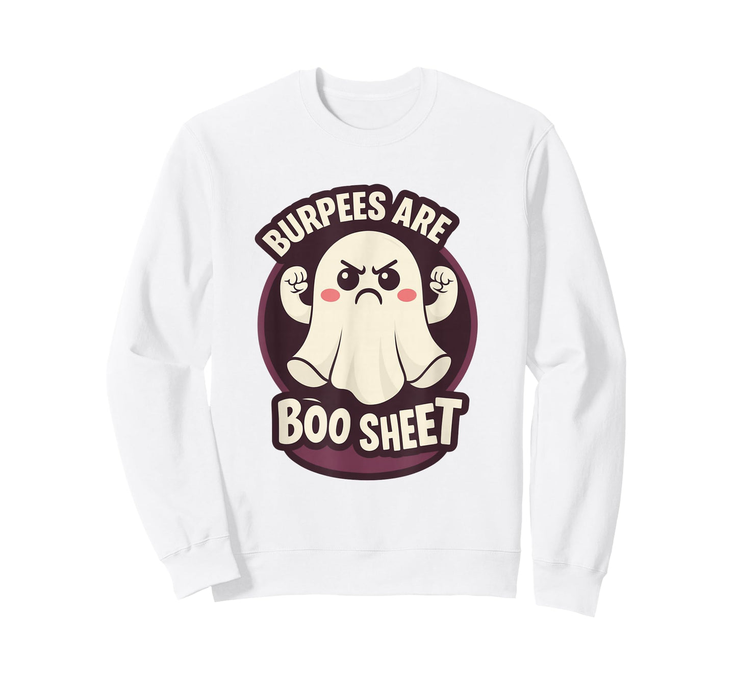 Funny Burpees are Some Boo Sheet Halloween Workout Ghost Gym T-Shirt