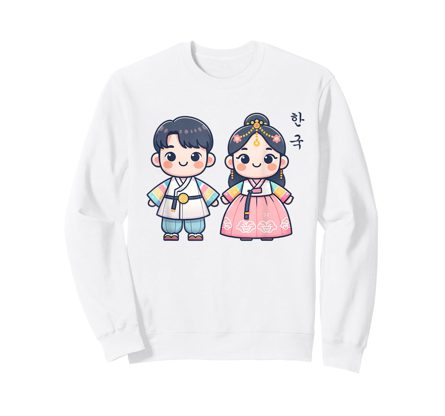 Korean Girl Boy Traditional Hanbok Clothing, KOREA T-Shirt