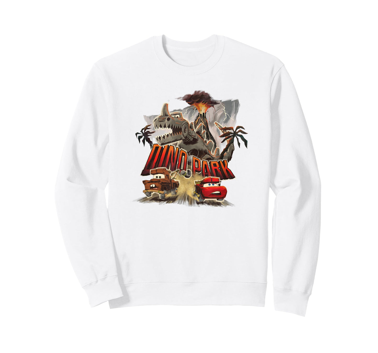 Disney Pixar Cars on the Road Mater and Lightning McQueen T-Shirt
