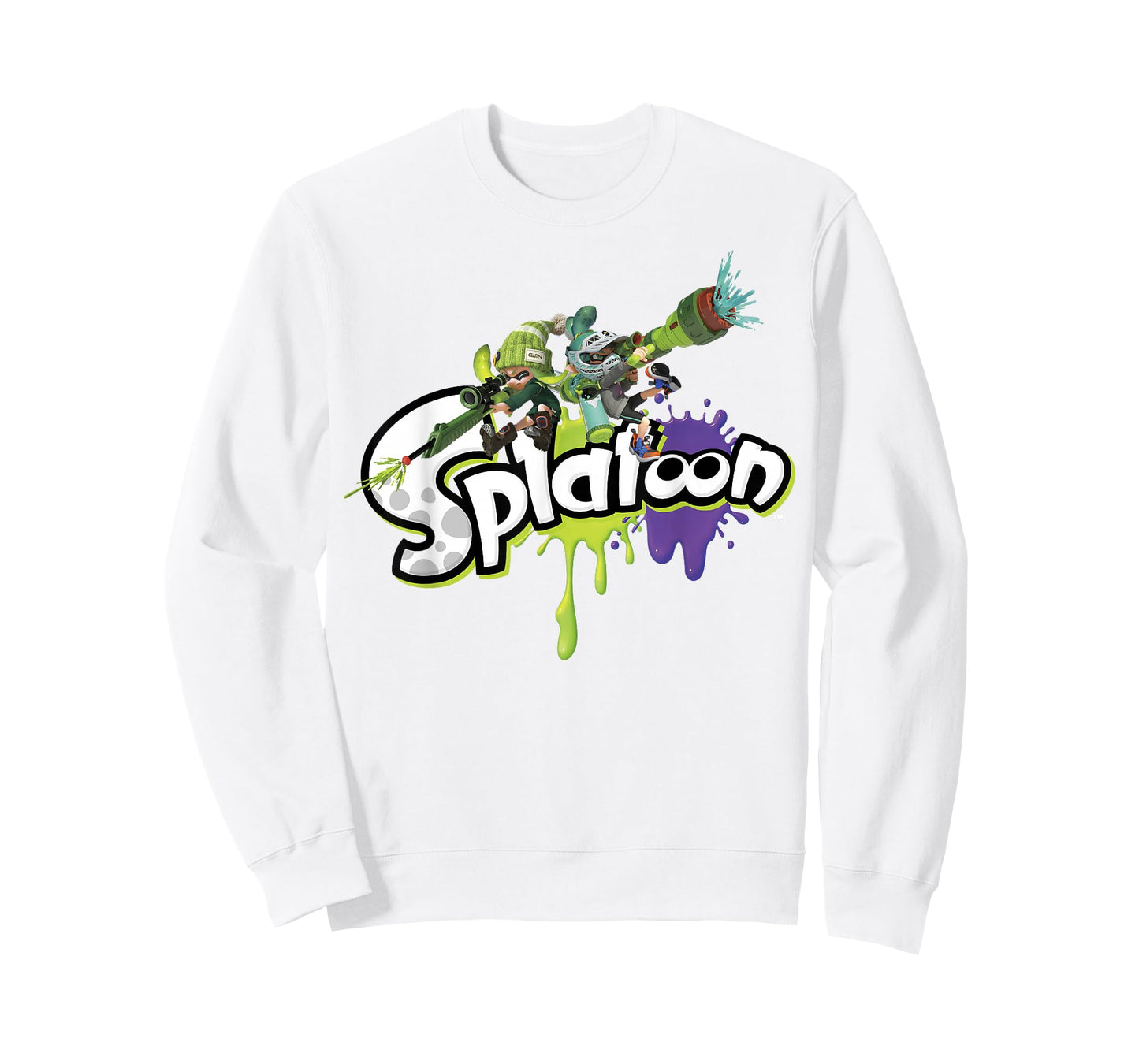 Nintendo Splatoon Splatter Back To Back Graphic T-Shirt T-Shirt