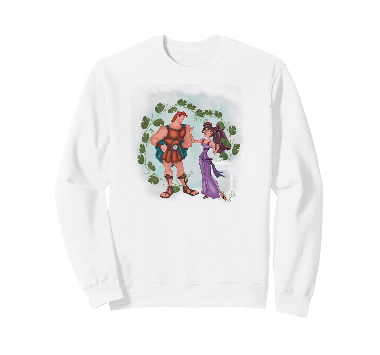 Disney Hercules Meg And Herc Fine Art Pose T-Shirt