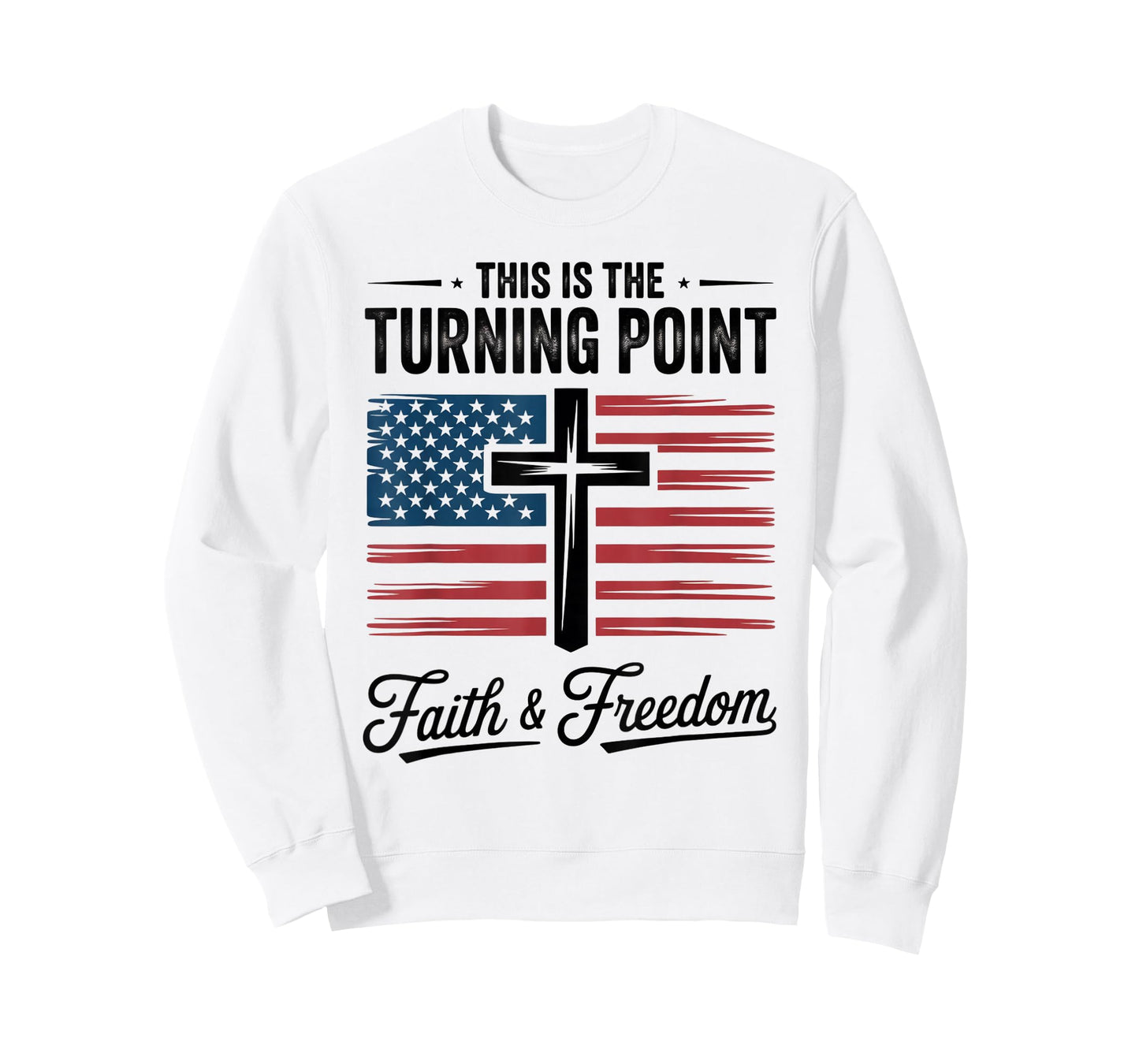 This is The Turning Point Patriotic Faith USA T-Shirt