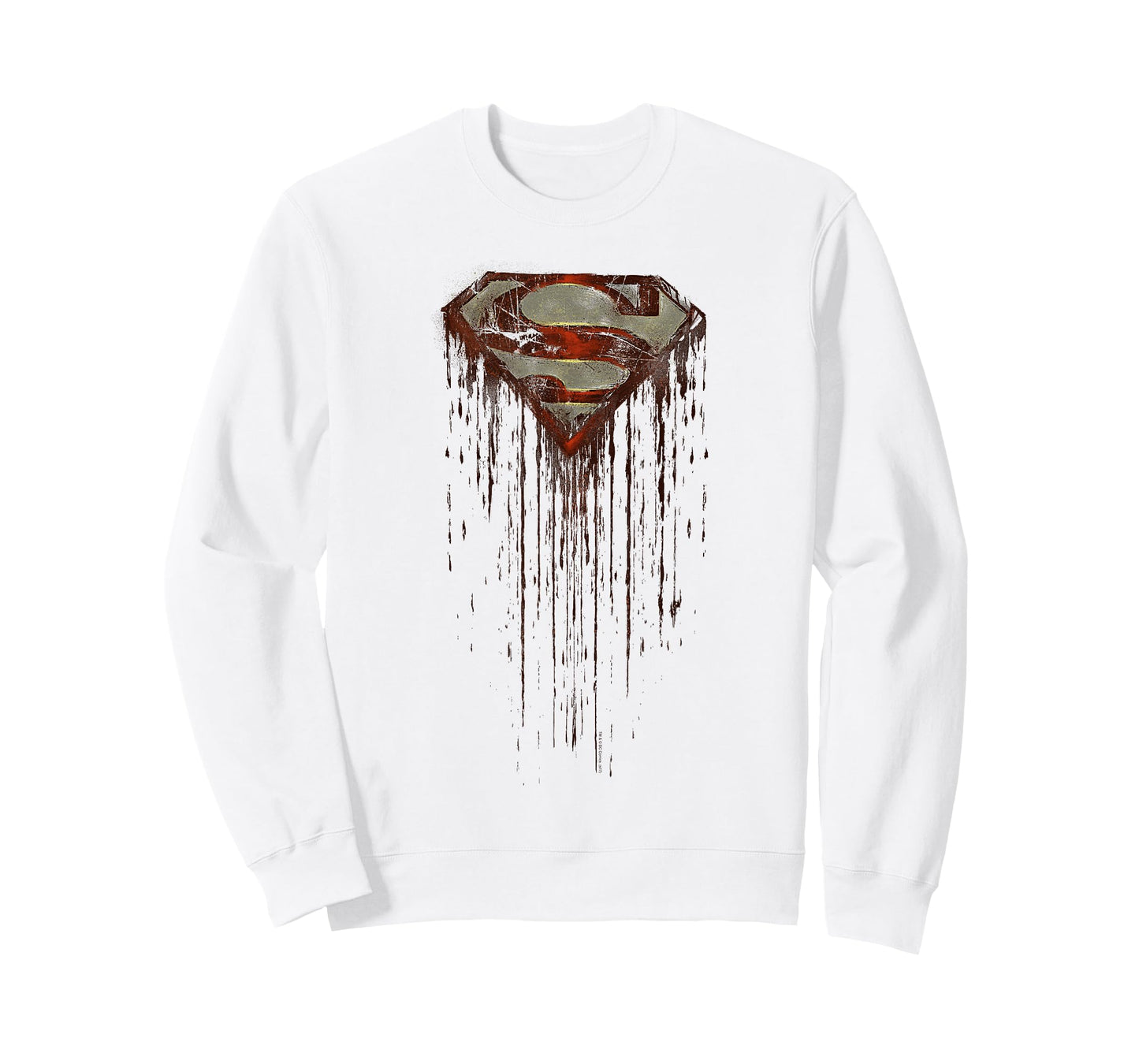 Superman Shield Drip T-Shirt