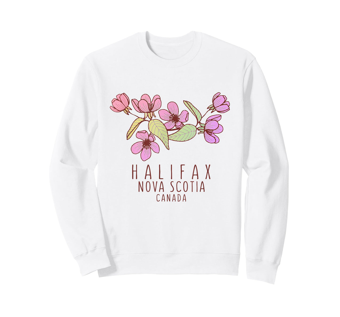 Halifax Nova Scotia Canada Wildflowers T-Shirt