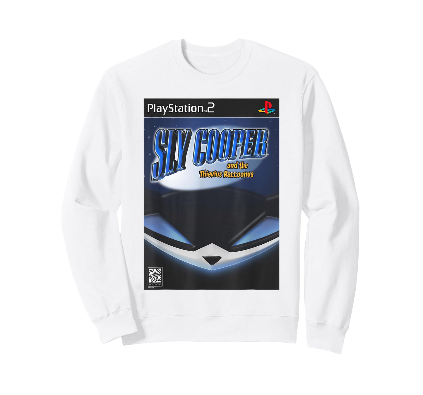 PlayStation 2 Sly Cooper Cover Art Video Game T-Shirt