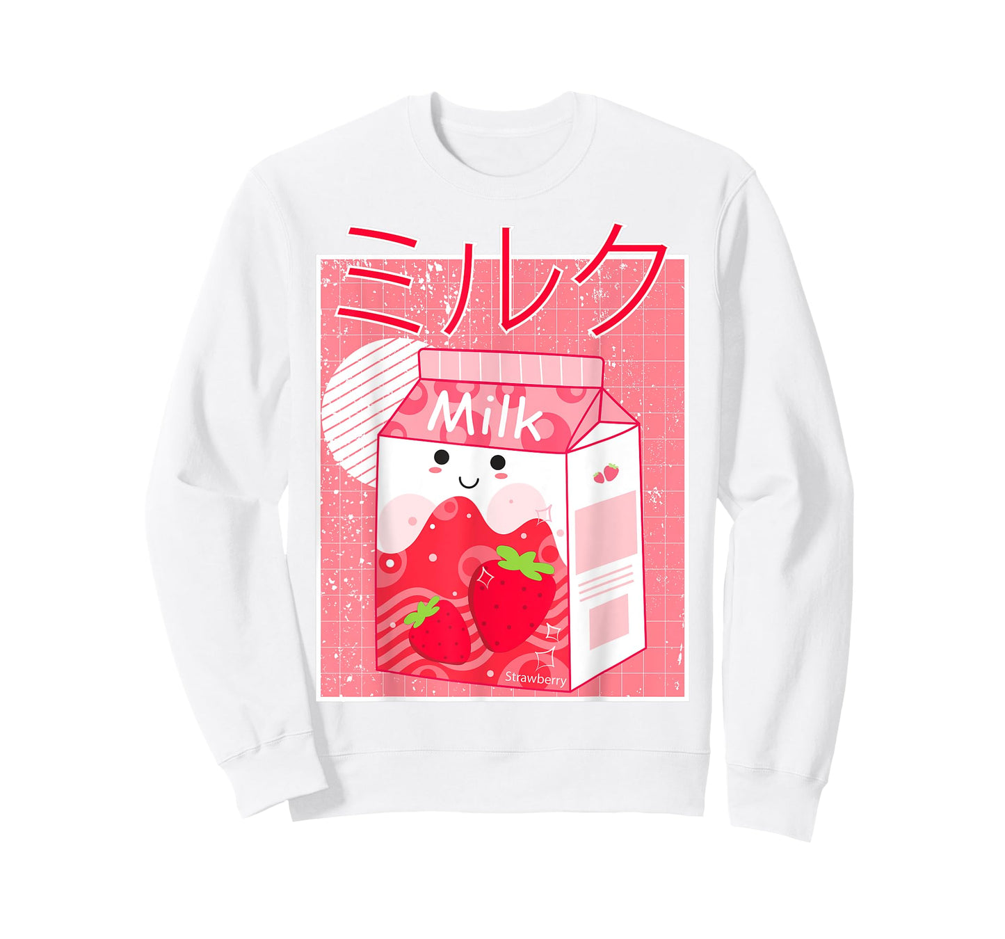 Pink Strawberry Milk Shake Kawaii pastel Goth Japanese 90's T-Shirt