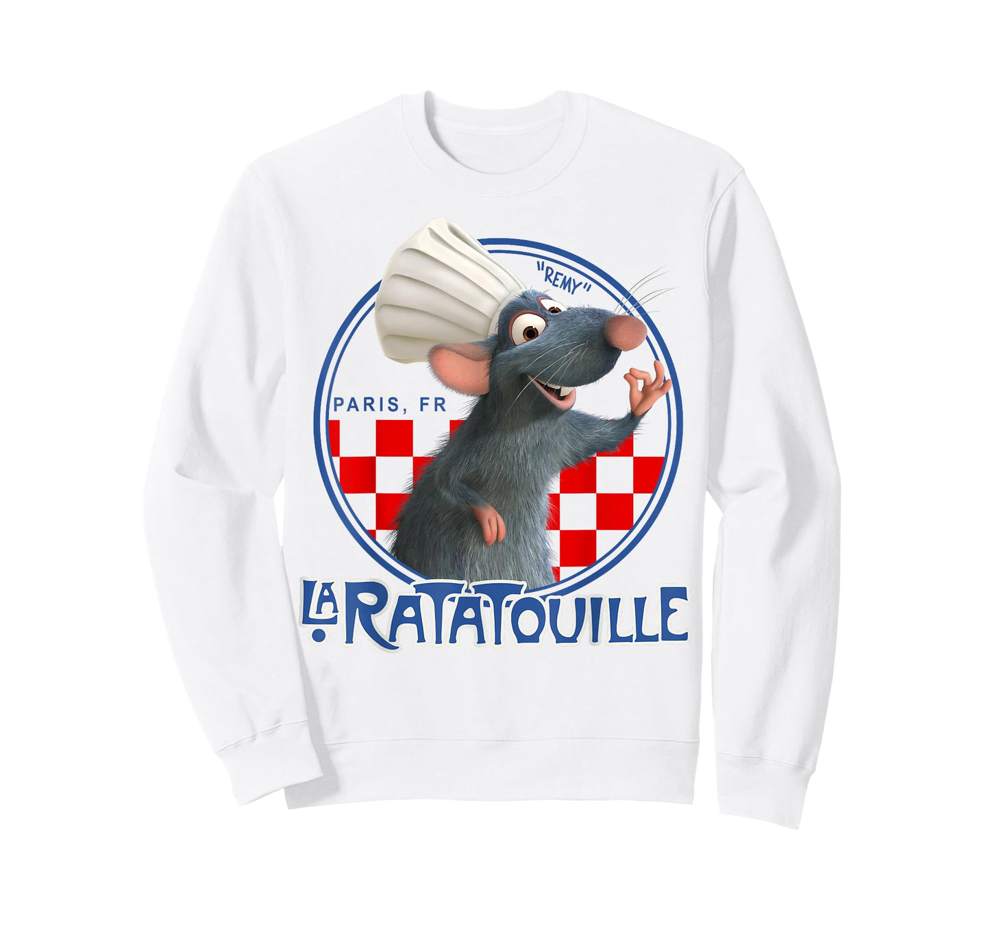 Disney Pixar Ratatouille Remy Chef Hat Portrait Graphic Tee T-Shirt Small