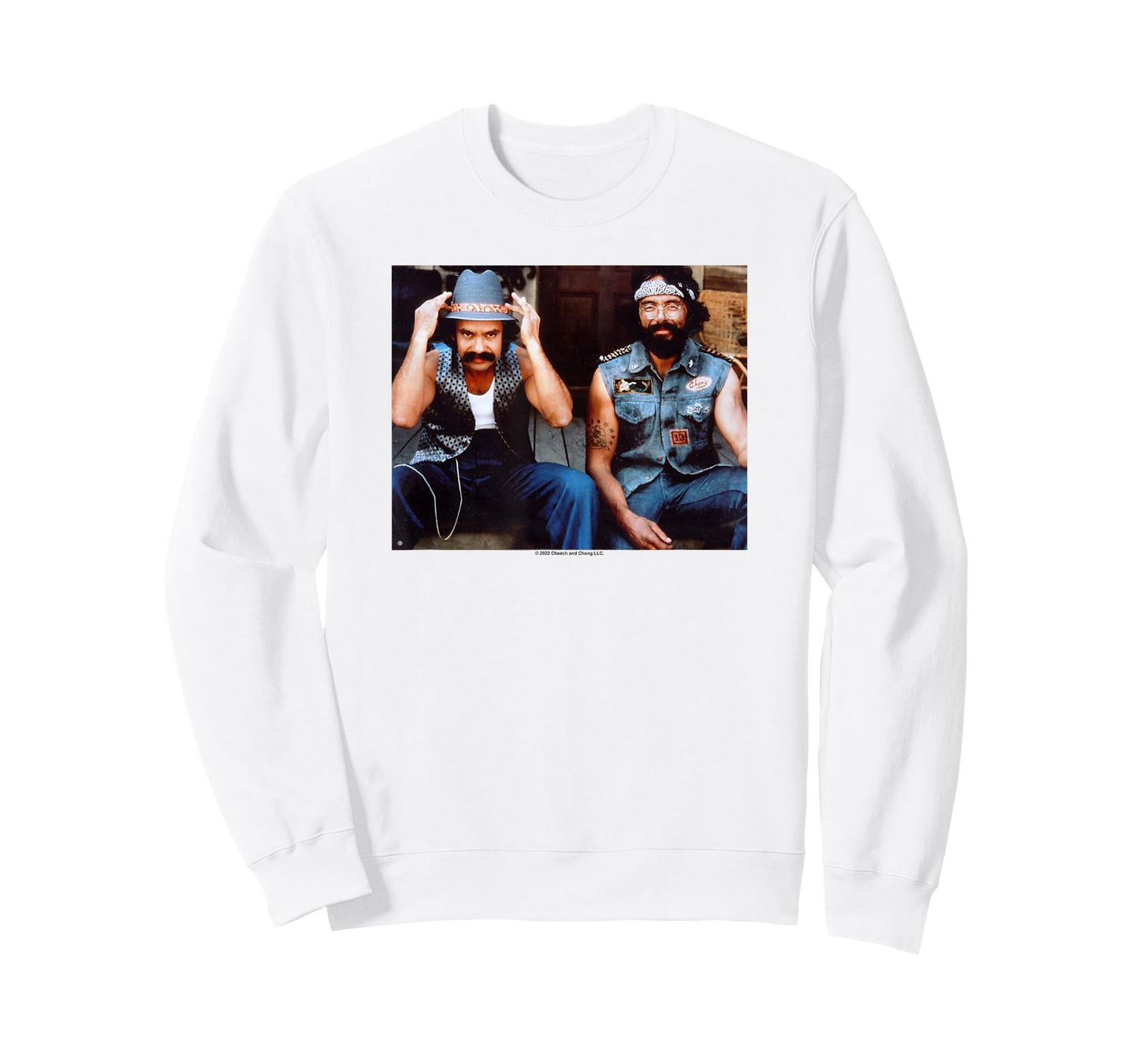 Cheech & Chong's Next Movie Hanging Out Picture T-Shirt