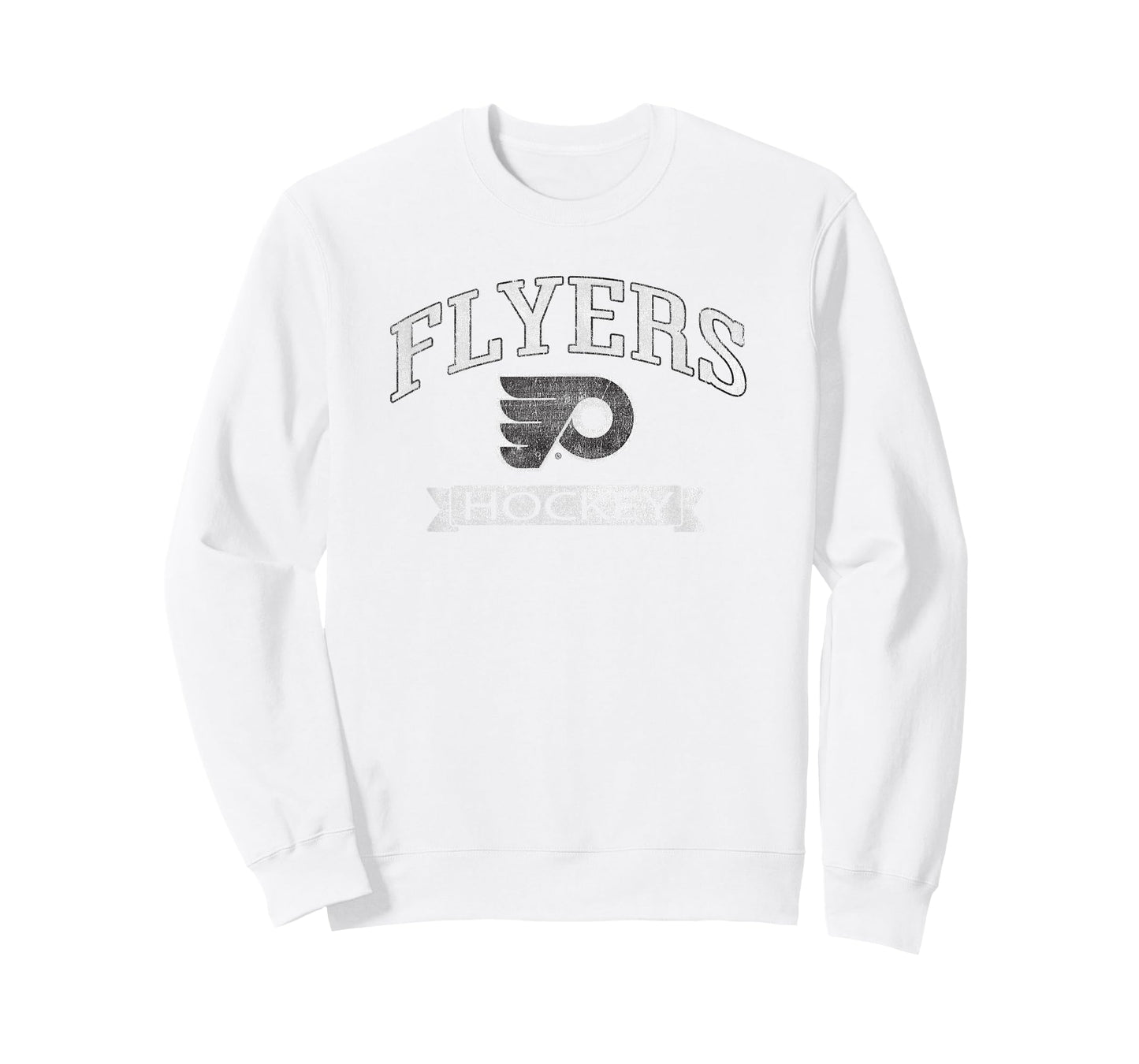 Philadelphia Flyers Vintage Hockey T-Shirt - NHL Officially Licensed - Orange, Small, Unisex-Adults/Kids