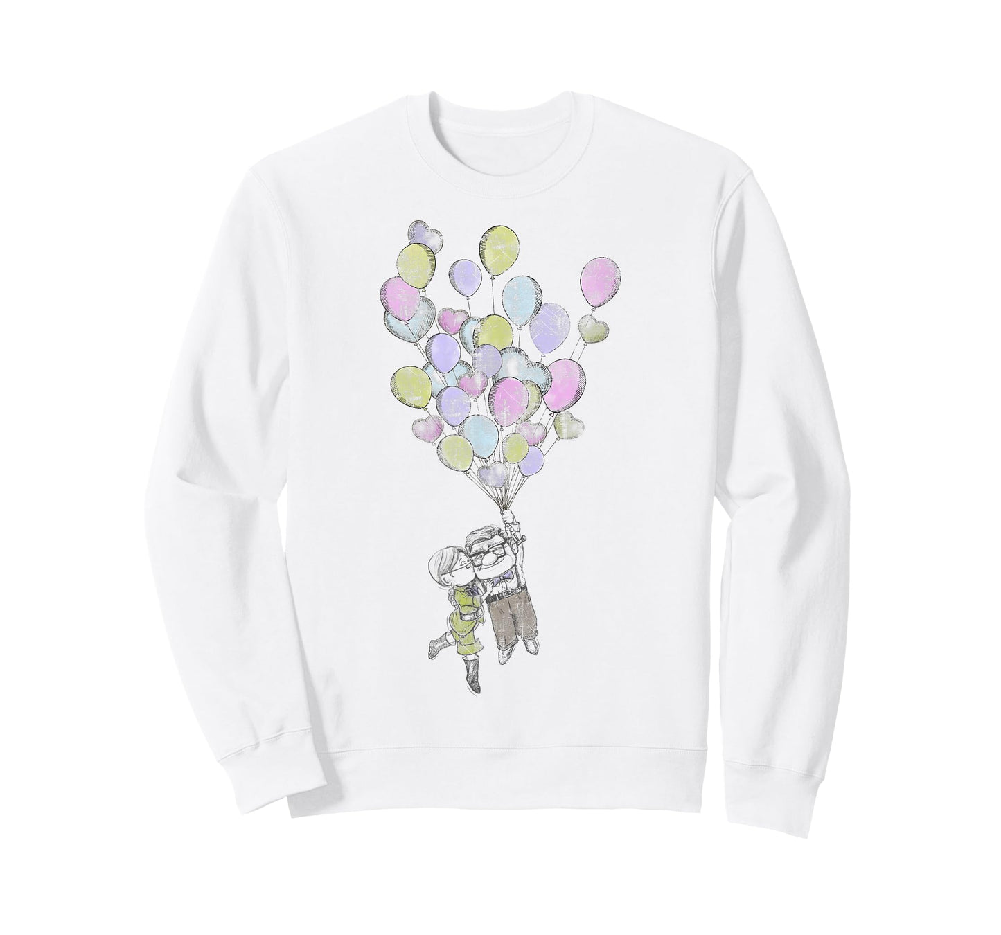 Disney Pixar Up Ellie & Carl Balloons T-Shirt