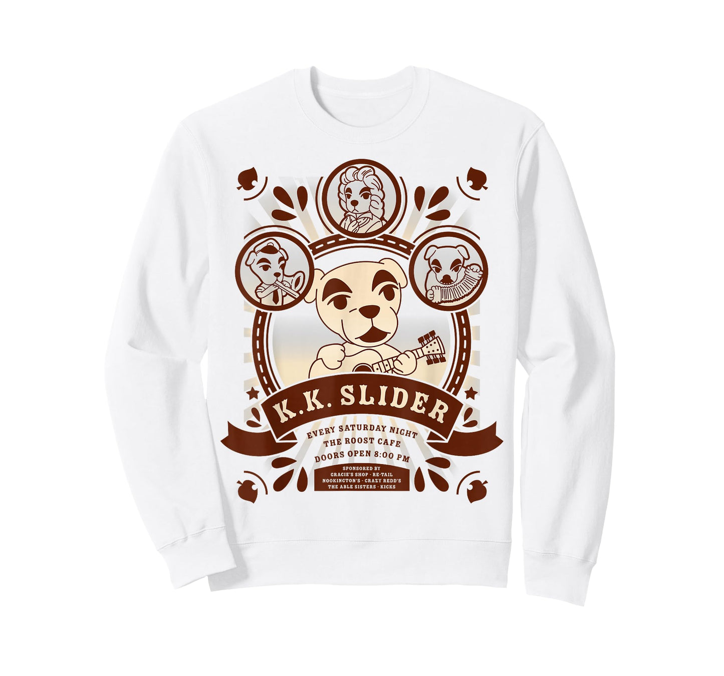 Animal Crossing K.K. Slider At The Roost Nintendo Logo T-Shirt