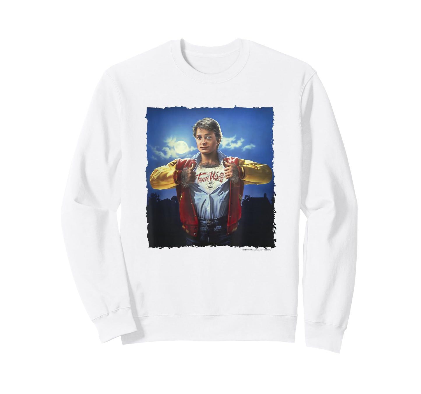 Teen Wolf Scott Howard Classic Movie Poster Vintage T-Shirt