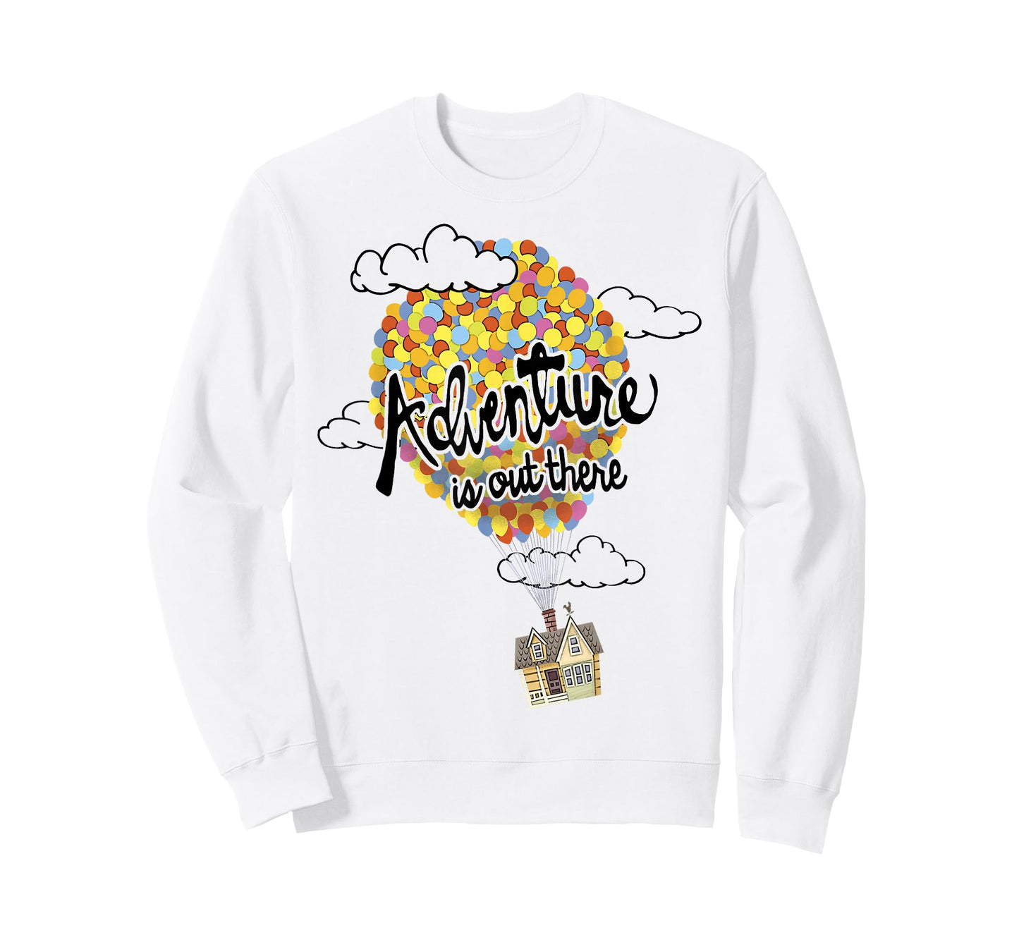 Disney Pixar Up Adventure is Out There House Balloon Graphic T-Shirt
