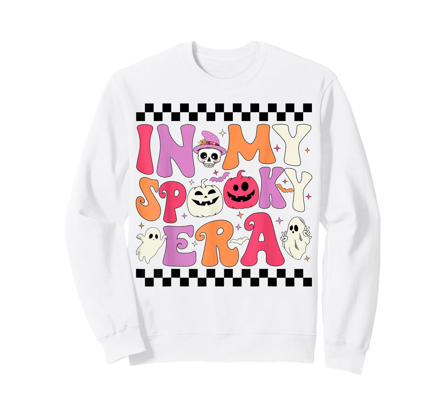 In My Spooky Era Halloween Ghost Groovy Hippie Halloween T-Shirt