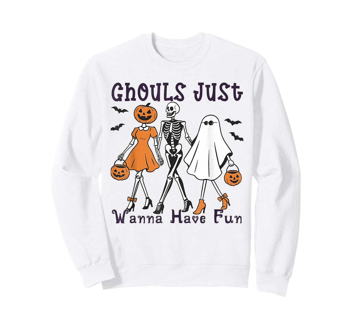 Ghouls Just Wanna Have Fun Funny Halloween Costume Women T-Shirt