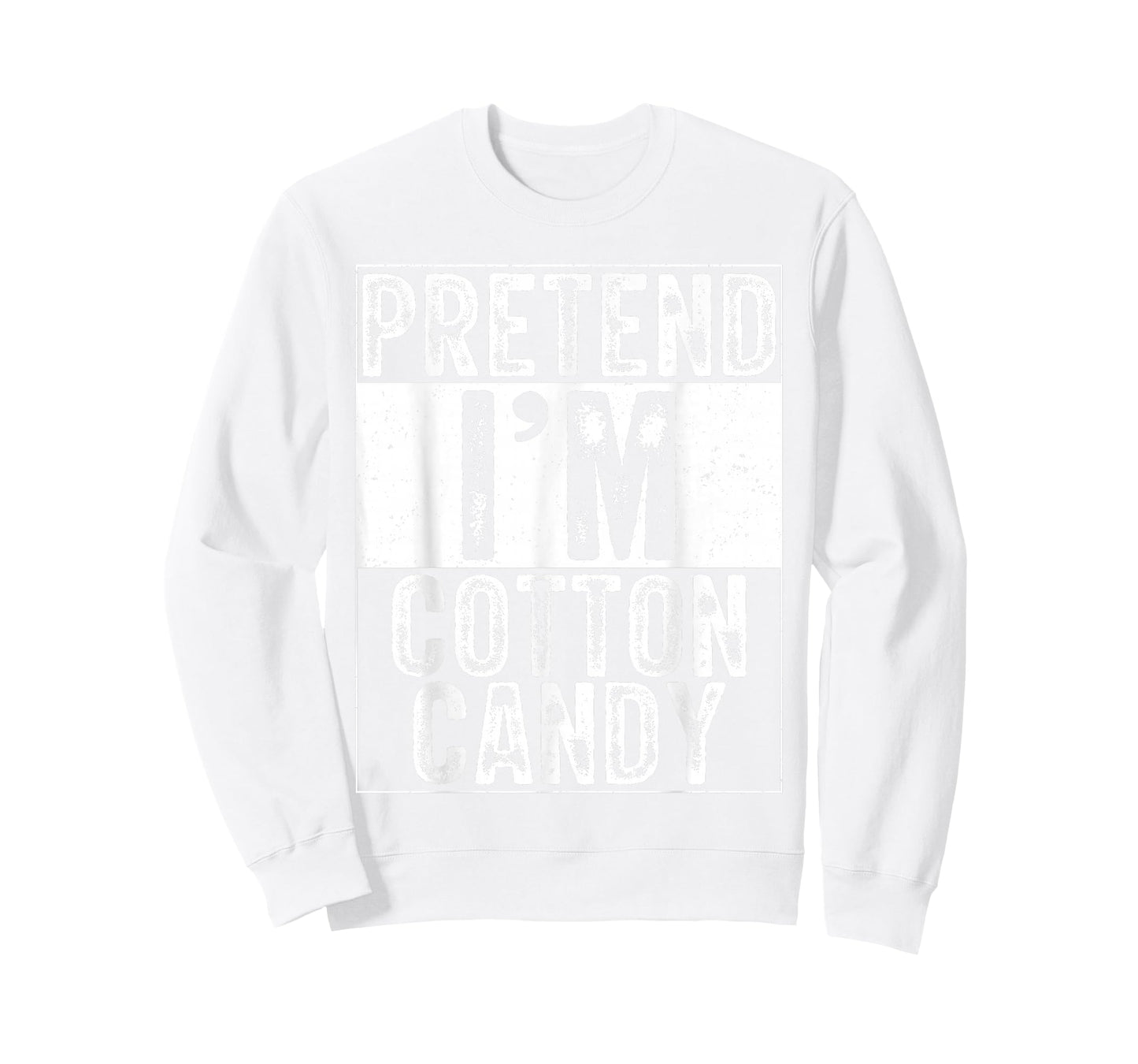 Pretend I'm Cotton Candy Family Women Men Costume Halloween T-Shirt