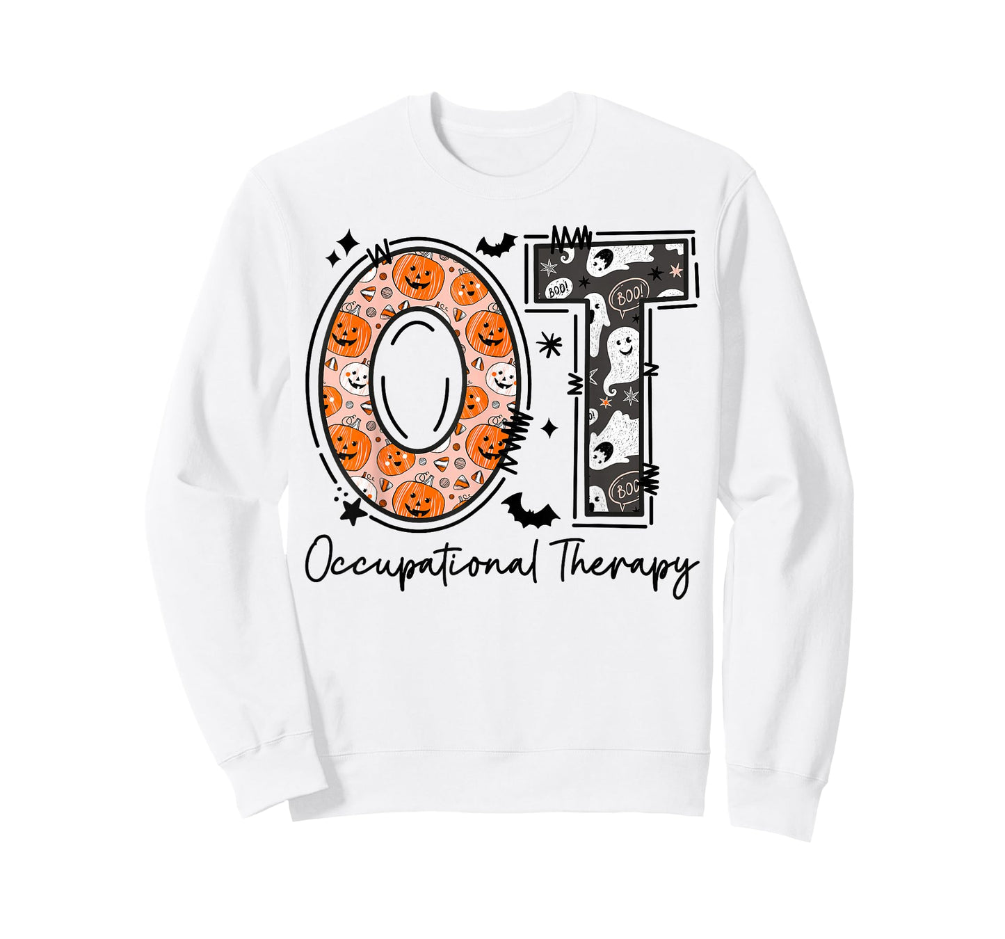 OT Occupational Therapy Therapist Halloween OTA Spooky T-Shirt