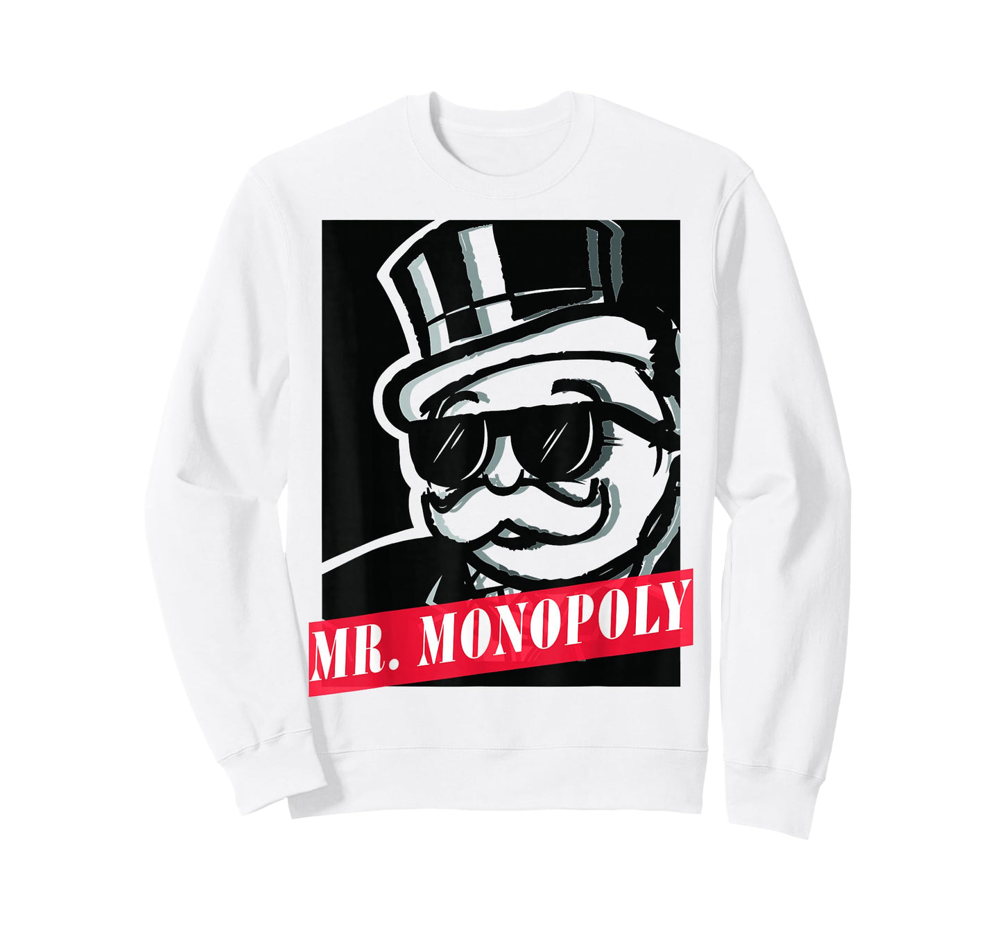 Monopoly Rich Uncle Pennybags Graphic Logo Poster T-Shirt