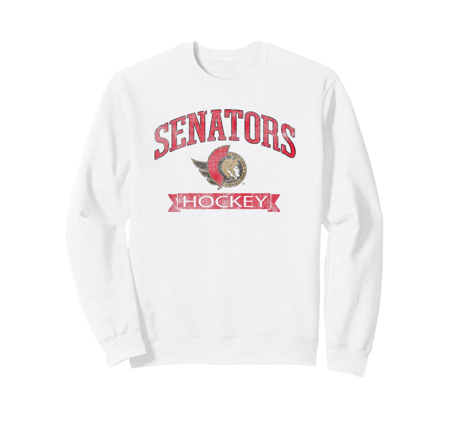 Ottawa Senators Vintage Hockey Gray NHL Officially Licensed T-Shirt