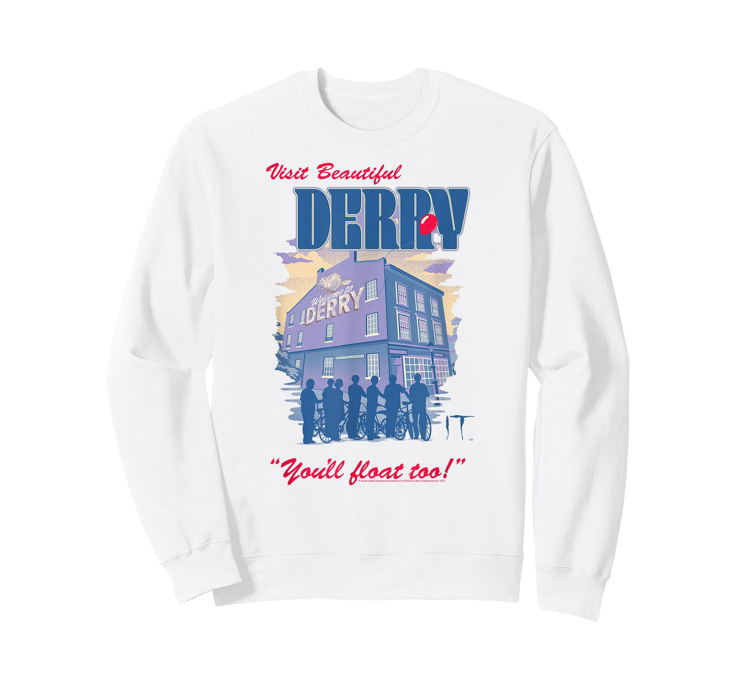 IT Visit Beautiful Derry Travel Souvenir Horror Movie T-Shirt