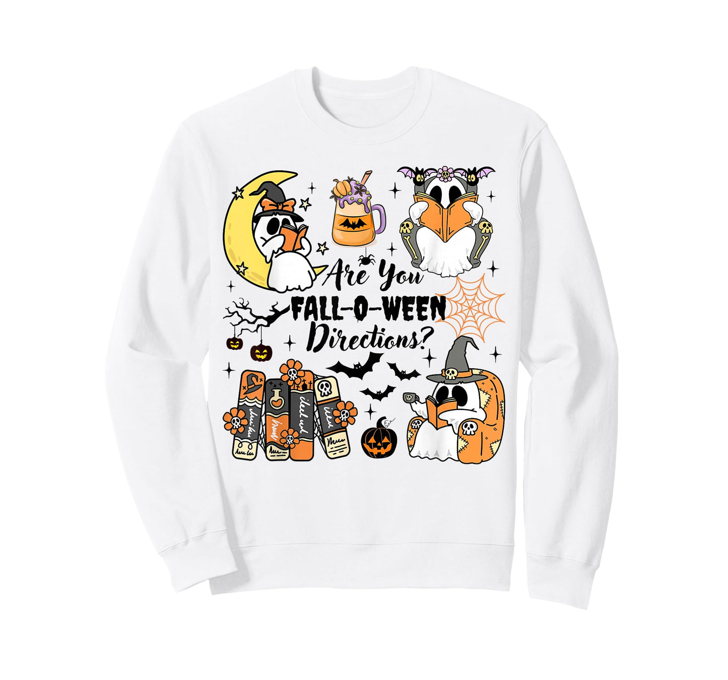 are You Fall o Ween Directions Funny Halloween Ghost Teacher T-Shirt