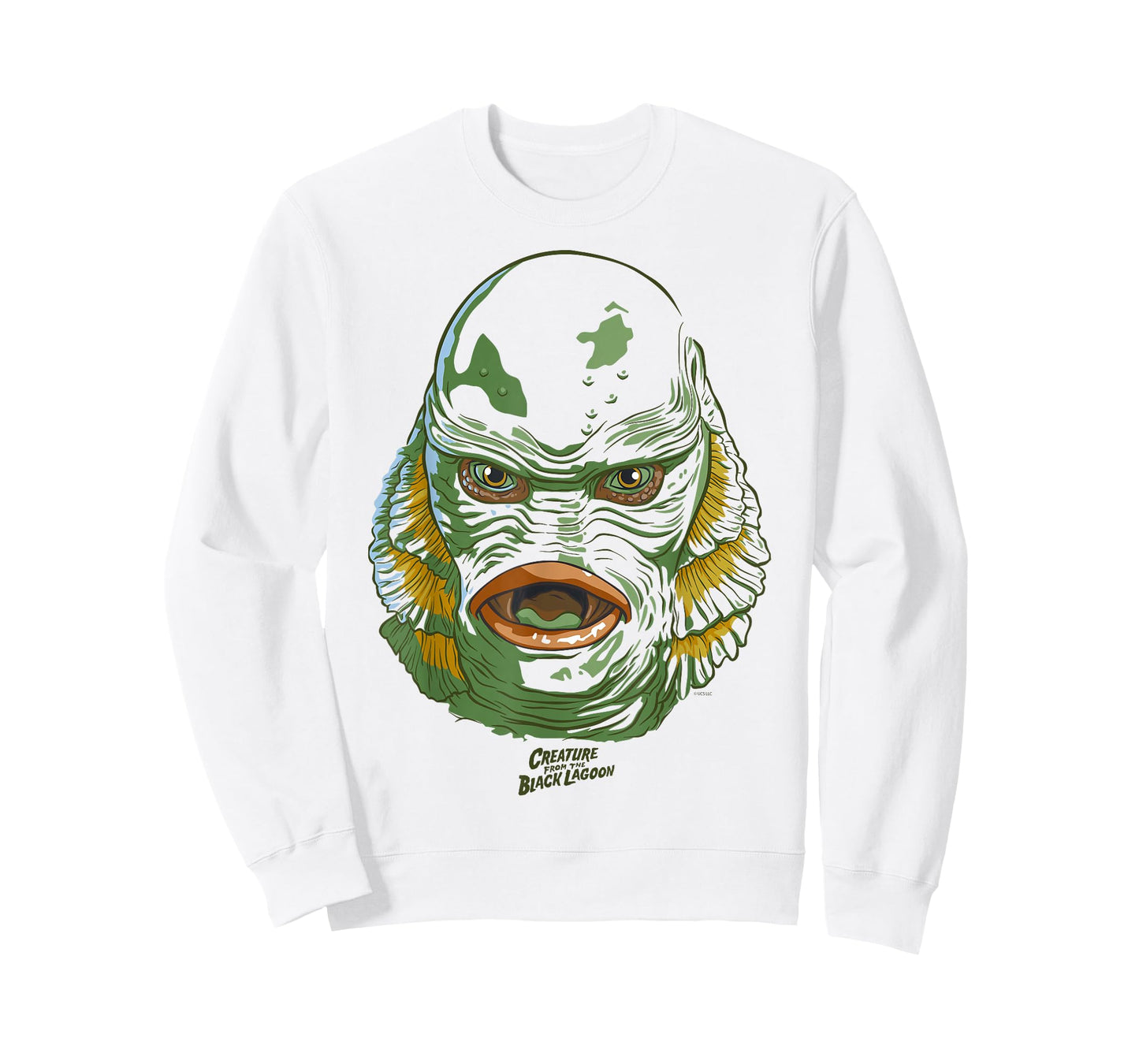 Universal Monsters Creature from the Black Lagoon Big Face T-Shirt