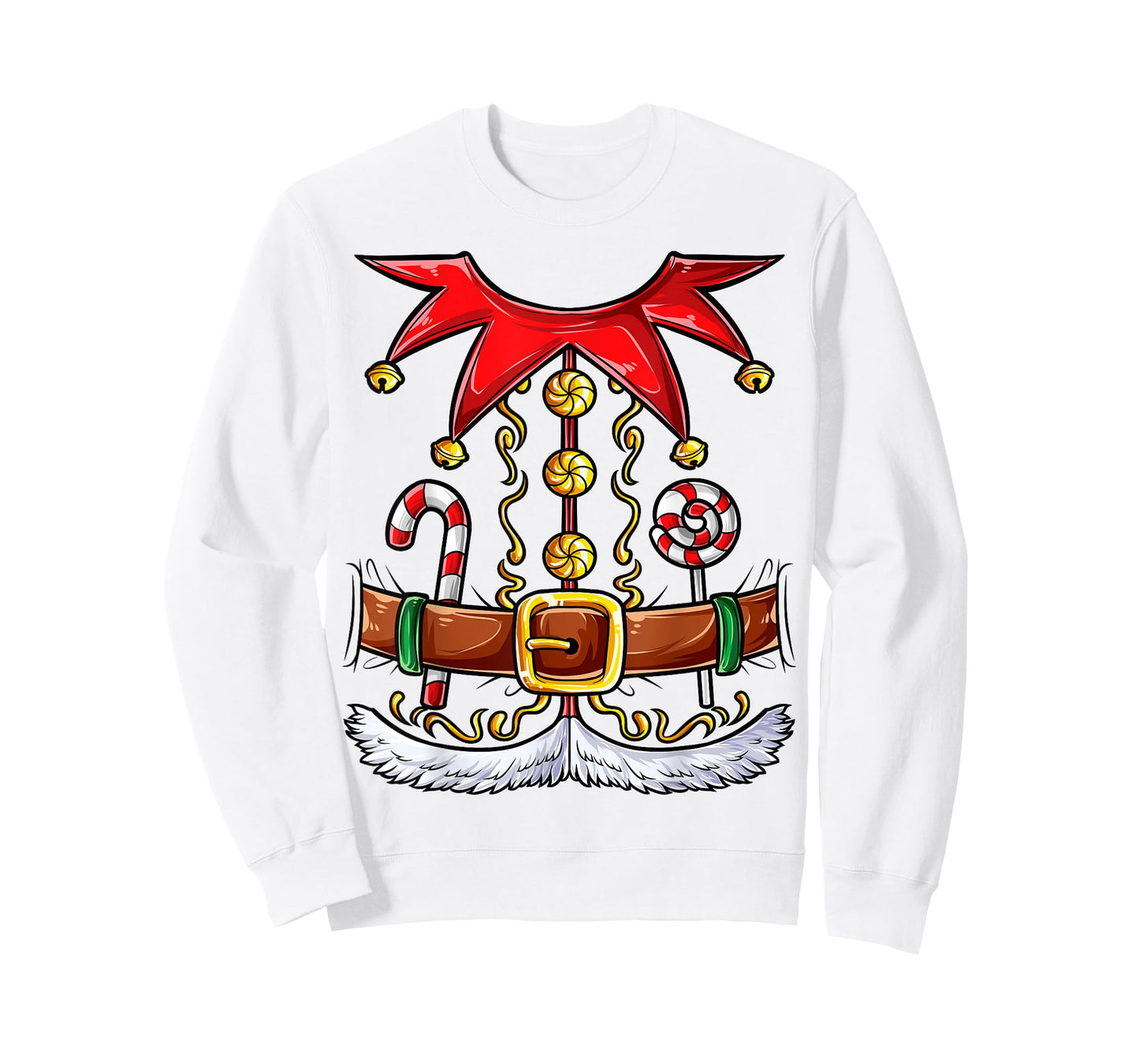 Elf Costume Christmas Elves Boys Girls Funny Xmas Holiday T-Shirt