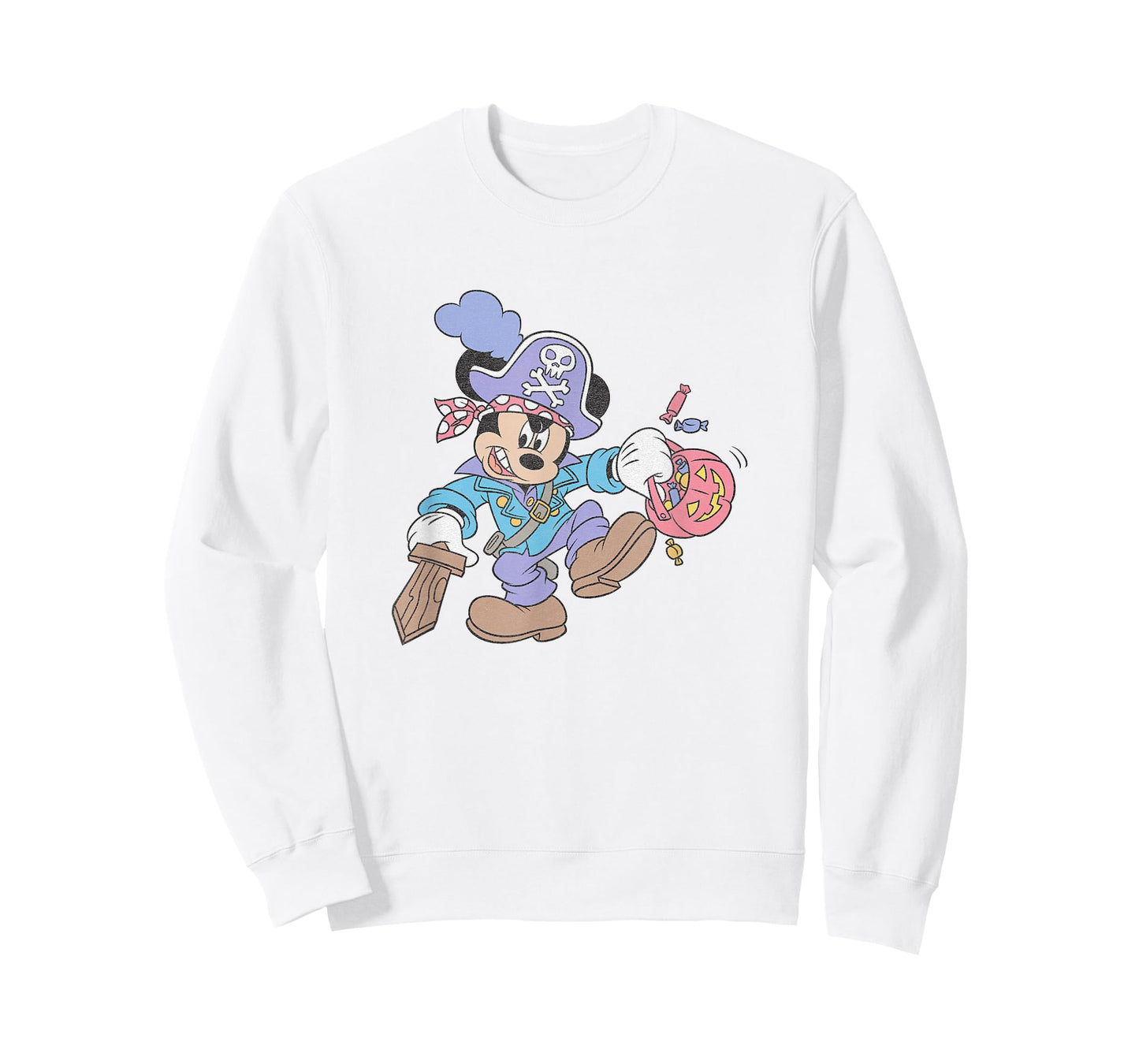 Disney Mickey And Friends Halloween Pirate Candy Costume T-Shirt