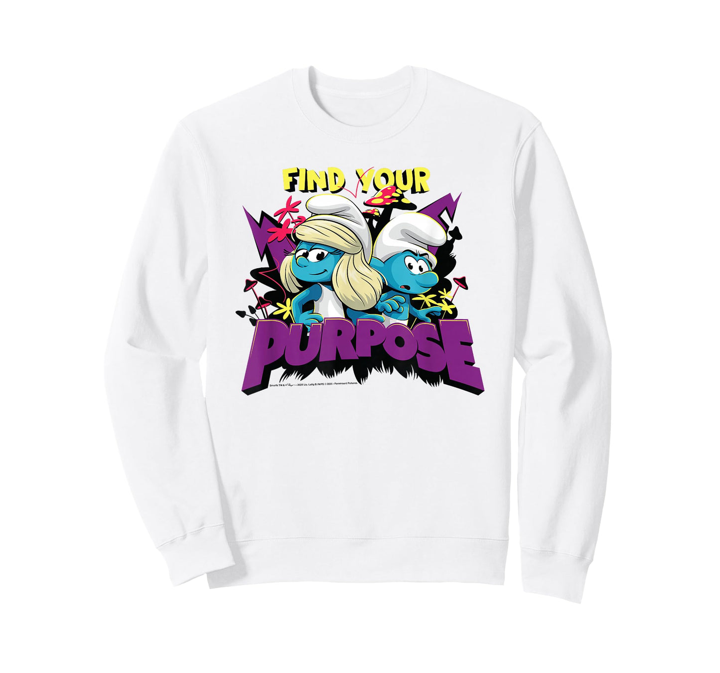 The Smurfs Movie Find Your Purpose Exploring Nature Duo T-Shirt