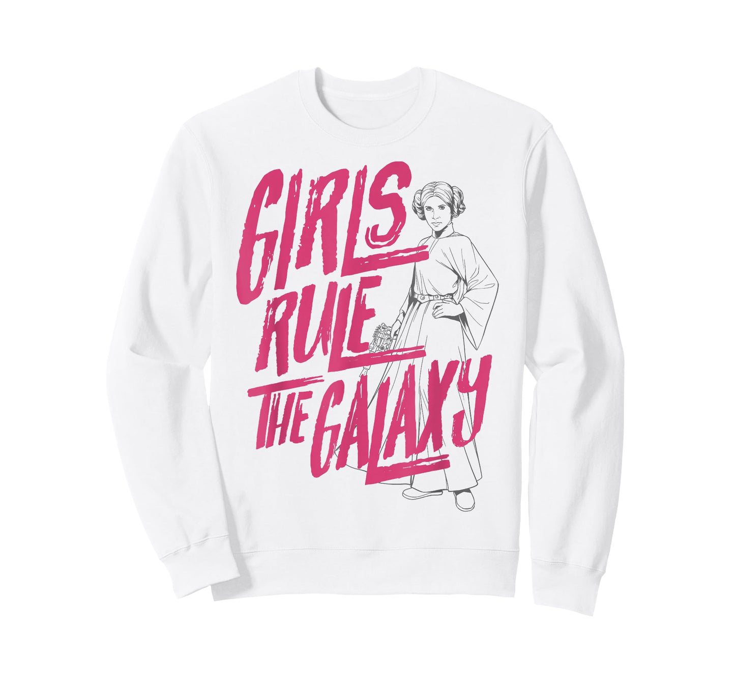 Star Wars Princess Leia Girls Rule The Galaxy T-Shirt